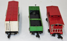 Load image into Gallery viewer, PREWAR American Flyer Freight Set THREE CARS O Gauge Link 476 478 484 BOXED Shel