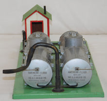Load image into Gallery viewer, BOXED American Flyer 768 Oil Supply Depot Shell tanks S /O accessory 1950-53