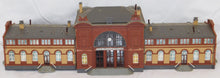 Load image into Gallery viewer, Faller B-115 Mittelstadt Central TRAIN STATION HO scale Assmbld 18x6x5.5" German