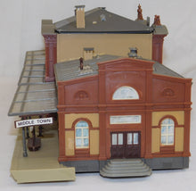 Load image into Gallery viewer, Faller B-115 Mittelstadt Central TRAIN STATION HO scale Assmbld 18x6x5.5" German