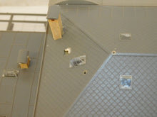 Load image into Gallery viewer, Faller B-115 Mittelstadt Central TRAIN STATION HO scale Assmbld 18x6x5.5" German