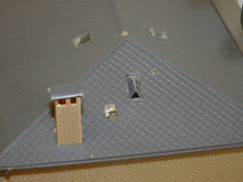 Load image into Gallery viewer, Faller B-115 Mittelstadt Central TRAIN STATION HO scale Assmbld 18x6x5.5" German