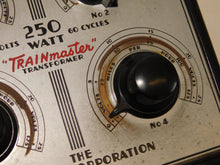 Load image into Gallery viewer, Lionel Type Z transformer 250 watts 4controls TrainMaster 1938-47 goodCord Std/O + instructions