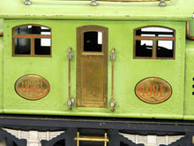 Load image into Gallery viewer, Lionel 408E Standard Gauge engine 0-4-4-0 Dual Super Motors Apple Green Running