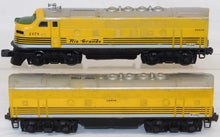 Load image into Gallery viewer, Lionel 2379 Denver Rio Grande F3 AB diesel 1957-8 runs Postwar F-3 original DRGW