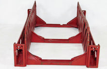 Load image into Gallery viewer, Lionel #270 metal bridge RED w/ pedestrian walkway Single Span Brass O Prewar