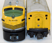 Load image into Gallery viewer, Lionel 2379 Denver Rio Grande F3 AB diesel 1957-8 runs Postwar F-3 original DRGW