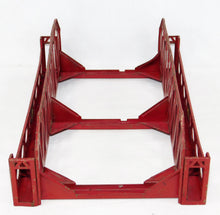 Load image into Gallery viewer, Lionel #270 metal bridge RED w/ pedestrian walkway Single Span Brass O Prewar