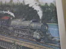 Load image into Gallery viewer, The Sound of Seattle by Jim Jordan Great Northern 33 3/8x 22.5" Signed RR art