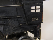 Load image into Gallery viewer, Lionel 224 Steam Engine 1946 version rounded back 2-6-2 Runs & Reverses diecast