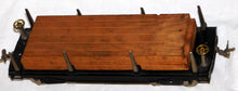 Load image into Gallery viewer, LIONEL 211 flat car black w/orignl lumber load Standard Gauge CLEAN 1931 BOXED