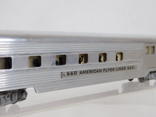 Load image into Gallery viewer, American Flyer 660 Aluminum Combination Car Metal lighted Combine 50s S KNUCKLE