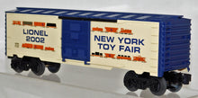 Load image into Gallery viewer, Lionel 6-29904 2002 DEALER Toy Fair Boxcar limited uncatalogued 1 per dealer