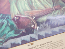 Load image into Gallery viewer, Santa Fe Railroad 1979 Wall Calendar Claudine Morrow Train station ATSF Original