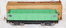Load image into Gallery viewer, Lionel 212 medium GREEN Gondola Standard Gauge Prewar 1930s SCARCE BOXED