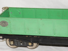 Load image into Gallery viewer, Lionel 212 medium GREEN Gondola Standard Gauge Prewar 1930s SCARCE BOXED