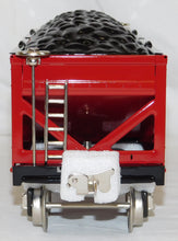 Load image into Gallery viewer, MTH 10-1100 Standard Gauge Tinplate Traditions Lionel 516 Red Hopper Nickel trim