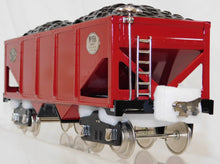 Load image into Gallery viewer, MTH 10-1100 Standard Gauge Tinplate Traditions Lionel 516 Red Hopper Nickel trim