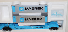 Load image into Gallery viewer, Lionel 6-21950 SD-70 MAERSK Maxi-Stack Set C-8++ Boxed w/ Lionel Factory Shipper