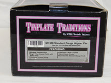 Load image into Gallery viewer, MTH 10-1100 Standard Gauge Tinplate Traditions Lionel 516 Red Hopper Nickel trim