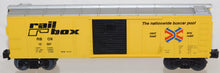 Load image into Gallery viewer, MTH 30-7409L Railbox Semi Scale Boxcar RBOX 15507 Rail King 3 rail from 1996 bxd