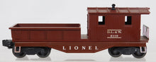 Load image into Gallery viewer, Lionel 6119-50 DL&W work caboose Brown 1956 Postwar Delaware Lackawanna CLEAN