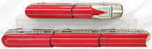 Load image into Gallery viewer, Marx 7675 M10005 Union Pacific Articulated passenger 5 CAR Set Red Blue Streamline UP 1951-52