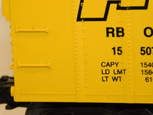 Load image into Gallery viewer, MTH 30-7409L Railbox Semi Scale Boxcar RBOX 15507 Rail King 3 rail from 1996 bxd