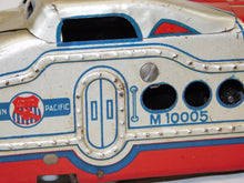 Load image into Gallery viewer, Marx 7675 M10005 Union Pacific Articulated passenger 5 CAR Set Red Blue Streamline UP 1951-52