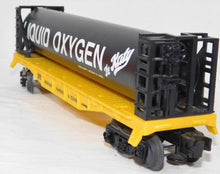Load image into Gallery viewer, Lionel 6-16368 MKT Liquified Oxygen Flatcar Missouri Kansas Texas Katy O / 027