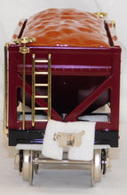 Load image into Gallery viewer, MTH 10-1130 Standard Gauge Tinplate Traditions Lionel 221 Ore Car Maroon Brass trim C-8+