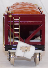 Load image into Gallery viewer, MTH 10-1130 Standard Gauge Tinplate Traditions Lionel 221 Ore Car Maroon Brass trim C-8+