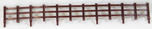 Load image into Gallery viewer, Lionel 1877-5L TWO long sections DARK brown FENCE General Horse FlatCar Part MPC