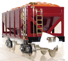 Load image into Gallery viewer, MTH 10-1130 Standard Gauge Tinplate Traditions Lionel 221 Ore Car Maroon Brass trim C-8+