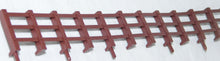 Load image into Gallery viewer, Lionel 1877-5L TWO long sections DARK brown FENCE General Horse FlatCar Part MPC