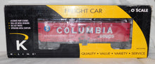 Load image into Gallery viewer, K-Line K742-8022 Columbia Soups Woodside Billboard Reefer 1/48 O w/ ALL EXTRAS!
