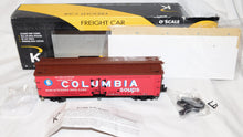 Load image into Gallery viewer, K-Line K742-8022 Columbia Soups Woodside Billboard Reefer 1/48 O w/ ALL EXTRAS!
