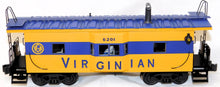 Load image into Gallery viewer, K-Line K612-4461 VIRGINIAN Smoking Bay Window caboose 6201 C-8 w/Shipper 1/48 O