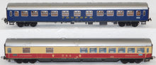 Load image into Gallery viewer, Rowa Passenger Cars 7131 Touropa & Spiesewagen DSG coach & diner Euro HO scale