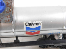 Load image into Gallery viewer, Lionel 9153 Chevron Standard Oil Co UTOX Tank Car Silver C6 1974-76 O gauge C-5