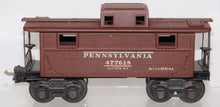Load image into Gallery viewer, Lionel 2672 Brown NC5 Caboose 41-42 Prewar tinplate Pennsylvania blcknd journals