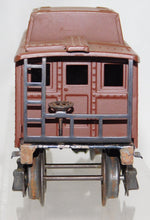 Load image into Gallery viewer, Lionel 2672 Brown NC5 Caboose 41-42 Prewar tinplate Pennsylvania blcknd journals