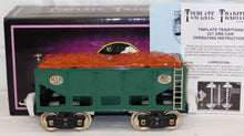 Load image into Gallery viewer, MTH 10-1146 Standard Gauge Tinplate Traditions Lionel 221 Ore Car Peacock/Nickle