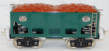 Load image into Gallery viewer, MTH 10-1146 Standard Gauge Tinplate Traditions Lionel 221 Ore Car Peacock/Nickle