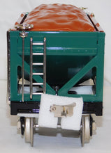 Load image into Gallery viewer, MTH 10-1146 Standard Gauge Tinplate Traditions Lionel 221 Ore Car Peacock/Nickle