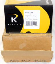 Load image into Gallery viewer, K-Line K612-4461 VIRGINIAN Smoking Bay Window caboose 6201 C-8 w/Shipper 1/48 O