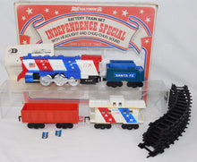 Load image into Gallery viewer, Rail Power Independence Special Set Santa Fe Battery Train Bicentennial NOT WORKING Boxed