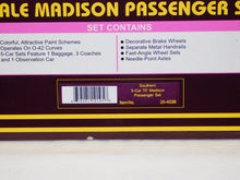 Load image into Gallery viewer, MTH 20-4036 Southern 5 Car 70' Madison Heavyweight Passenger Set Premier O 1/48