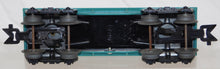 Load image into Gallery viewer, Marx Turquoise Allstate Motor Oil Single dome Tank Car 9553 Type F trucks 1959 Sears