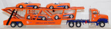 Load image into Gallery viewer, Lionel Trains RMT 46402 Truck Auto Carrier w/4 CORVETTES serial #ed Box C-10 1/48